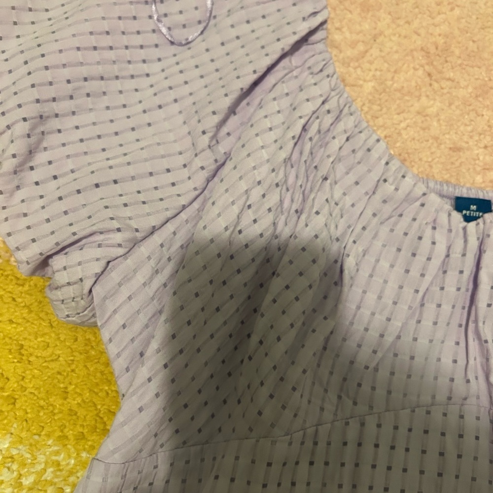 Old Navy Purple Checkered Women's Blouse